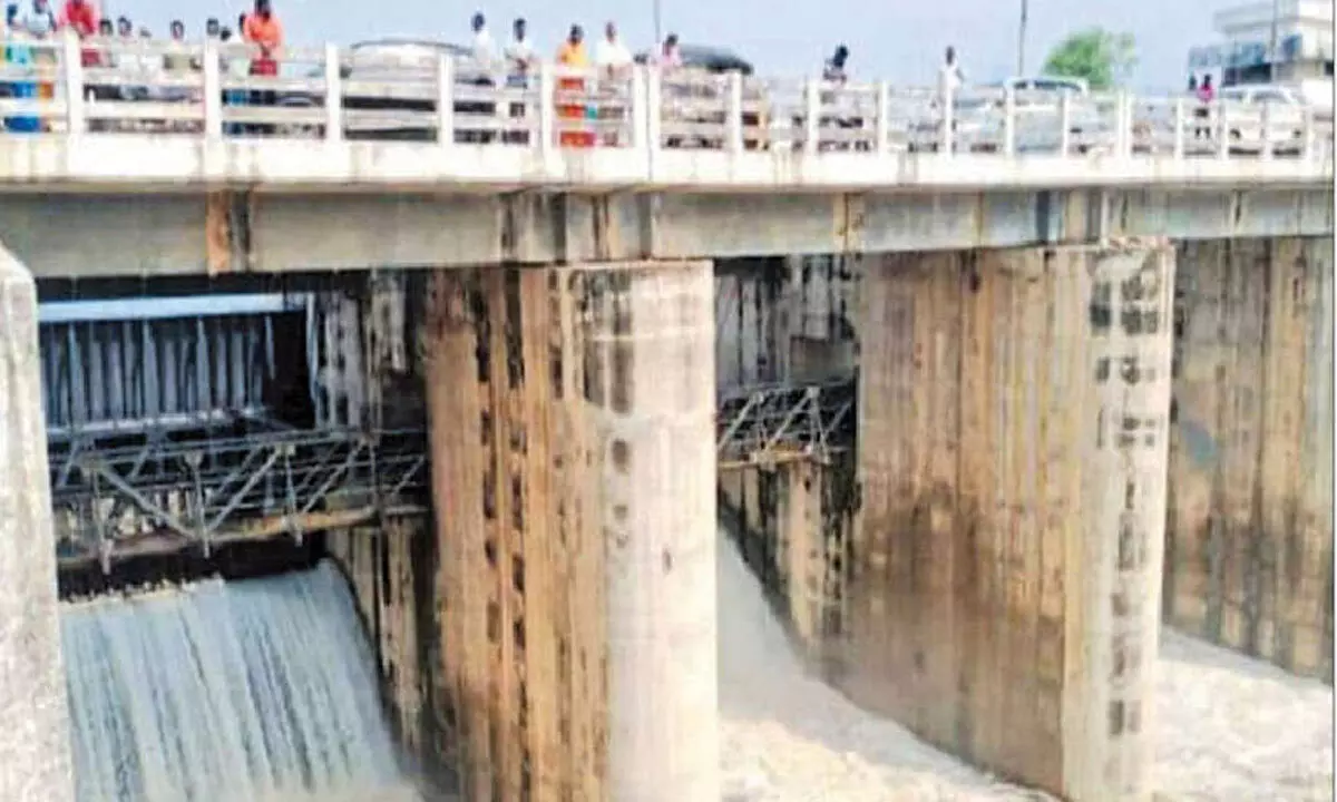 Water being released from Araniyar project on Sunday