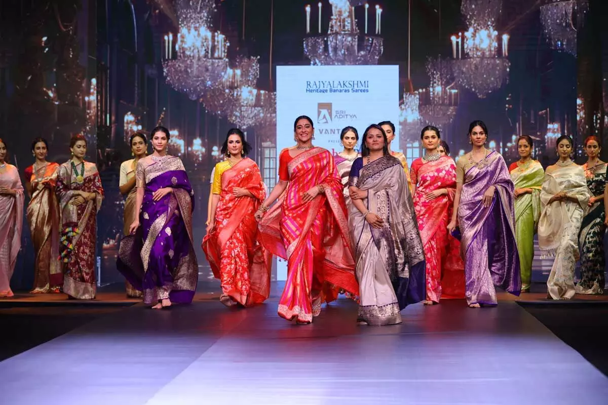 Sri Aditya Luxury Vantage Presents #HTFW 2024 Fashion Week continues to weave its magic with Day 2