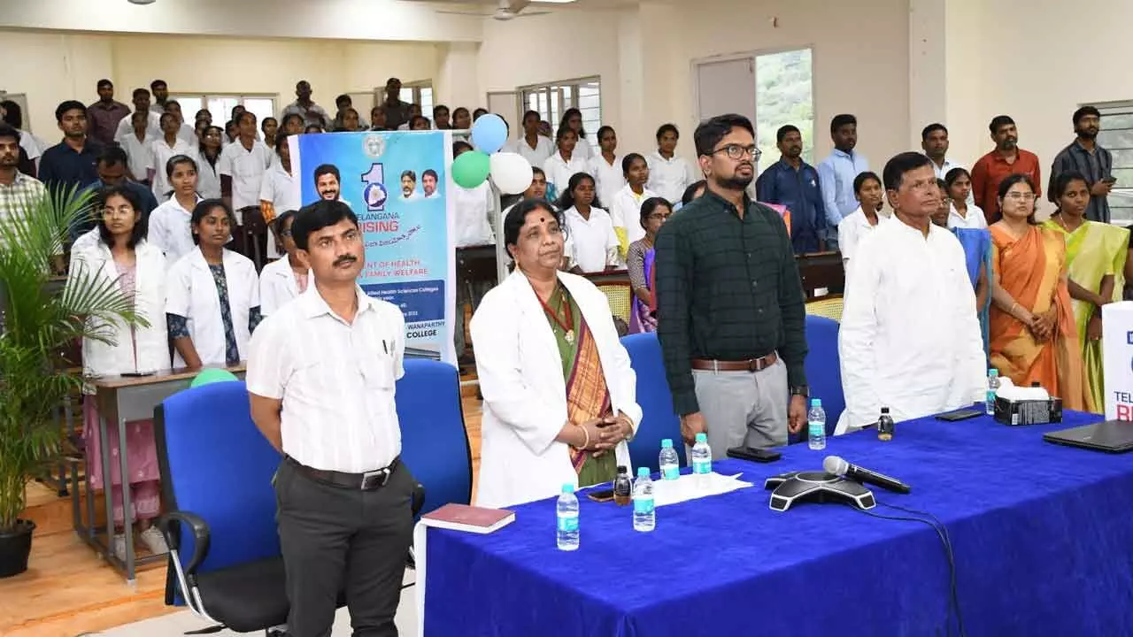 Chief Minister Revanth inaugurates 16 nursing colleges virtually