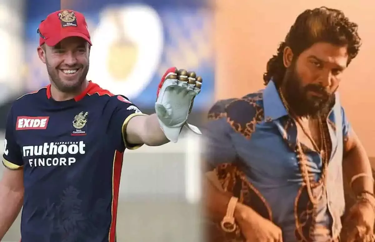 AB de Villiers joins the ‘Pushpa 2’ hype with ticket giveaway