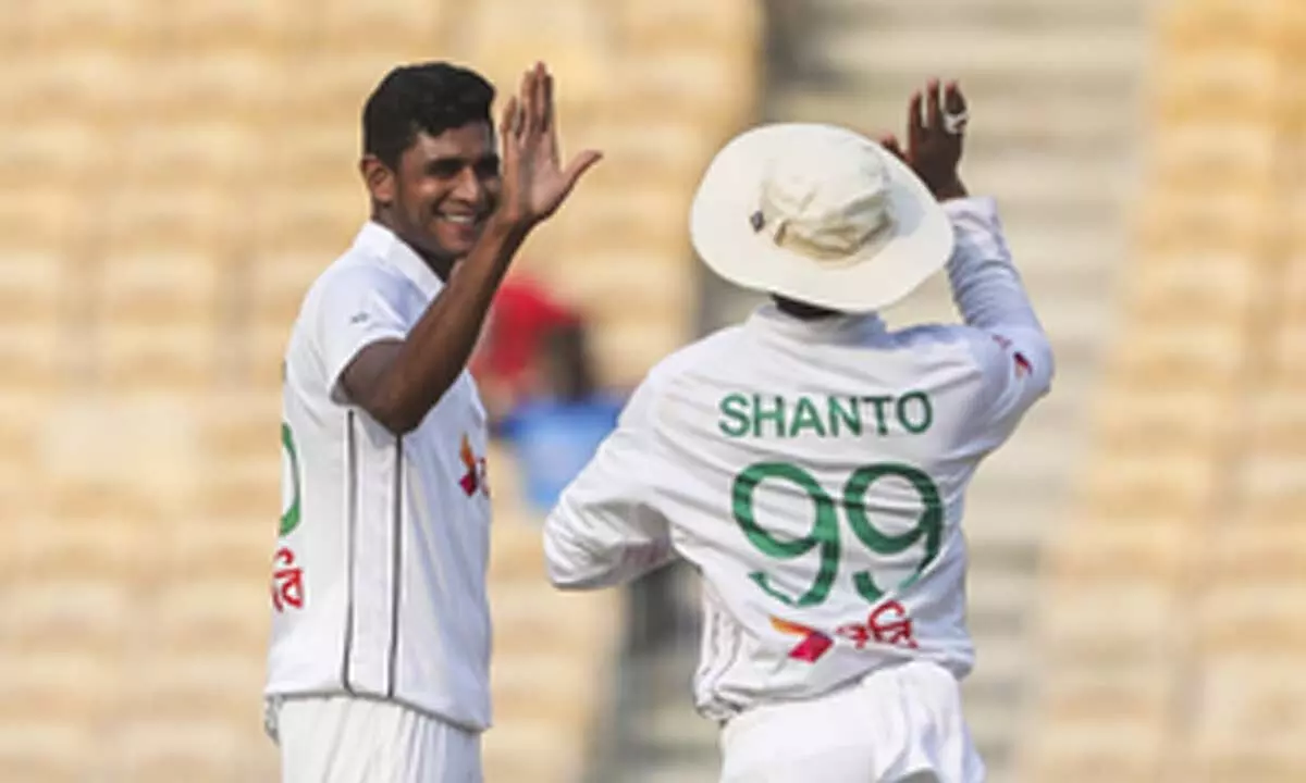 I did not try too many things: Nahid Rana after taking maiden five-wicket haul in Test cricket