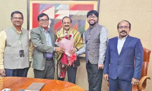 PJTAU V-C invites SBI chief for diamond jubilee celebrations