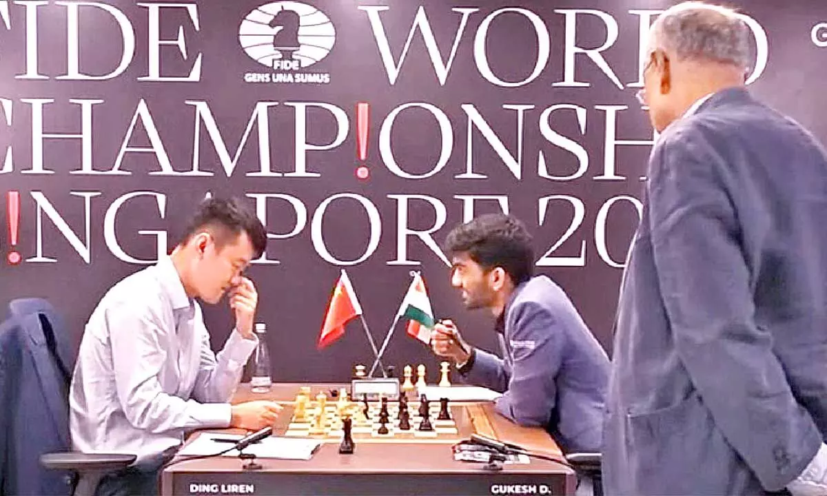 Gukesh lets Ding Liren escape with a draw