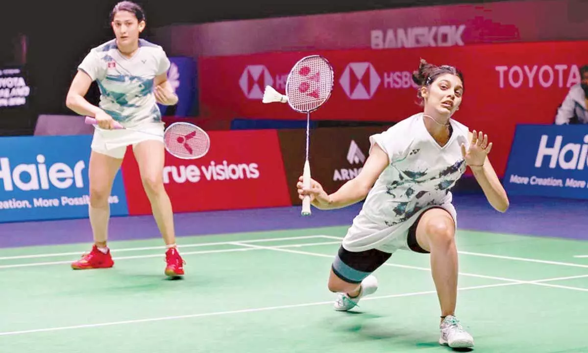 Ashwini-Tanisha return to defend title