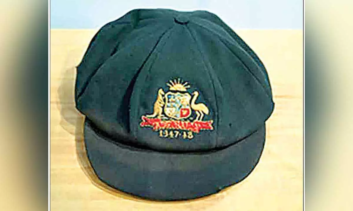 Bradman’s iconic ‘Baggy Green’ fetches Rs 2.63 cr at auction