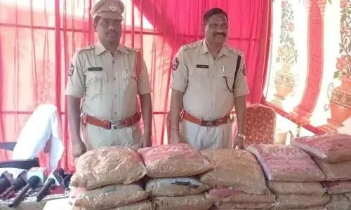 Visakhapatnam: Police seizes 40 kg ganja