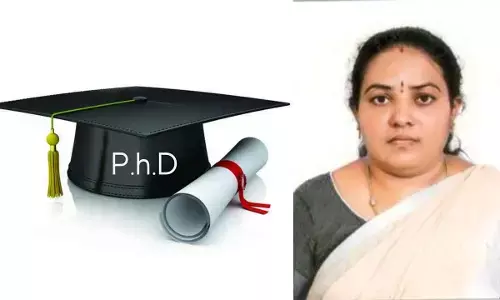 Annamacharya University professor awarded with PhD