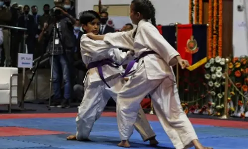 Six Gurugram players win medals in Malaysia Karate Championship