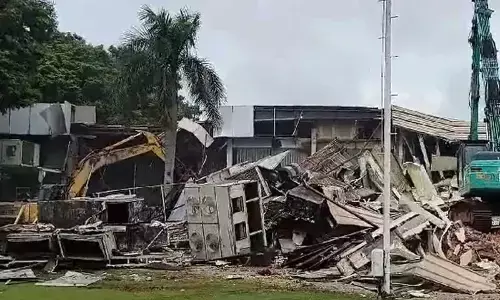 HYDRA Commissioner Ranganath Warns of Demolition of Illegal Constructions in Hyderabad