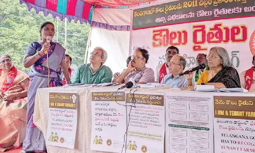 Tenant farmers urge govt to fulfil poll promises