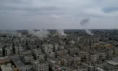 Syrias air defence shoots down two drones over Damascus