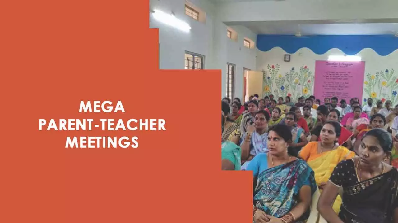 Mega Parent-Teacher Meetings Kick Off Across Andhra Pradesh Mega Parent-Teacher Meetings Kick Off Across Andhra Pradesh