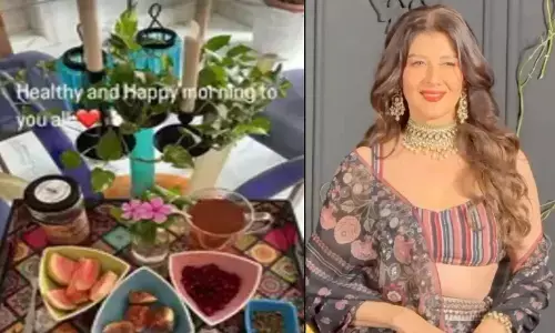 Sangeeta Bijlani shares glimpse of her ‘healthy morning’
