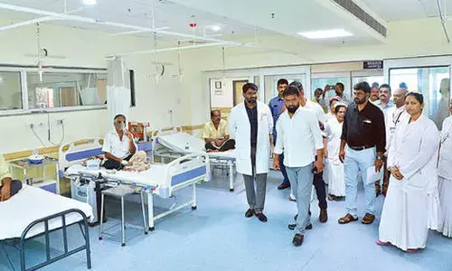 Labour Minister inspects ESI Hospital in Tirupati
