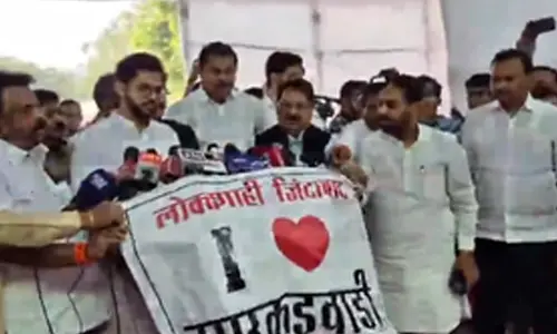 MVA walks out of MLAs’ oath-taking ceremony, slams ‘EVM magic’ govt