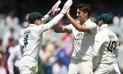 2nd Test: Australia bowl out India for 175; need 19 runs to win