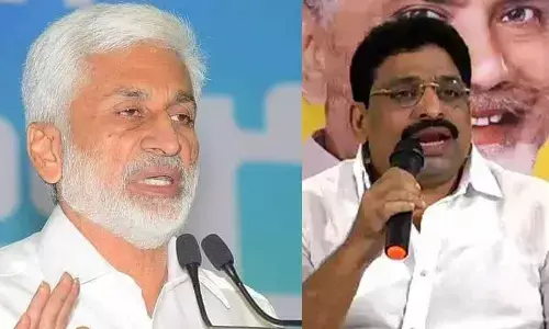 Buddha Venkanna files complaint against YSRCP MP Vijayasai Reddy