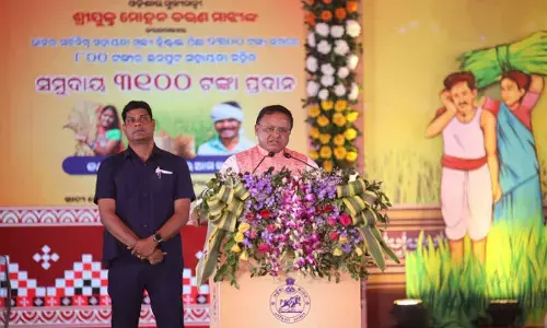 Majhi launches Rs 800 input aid for farmers