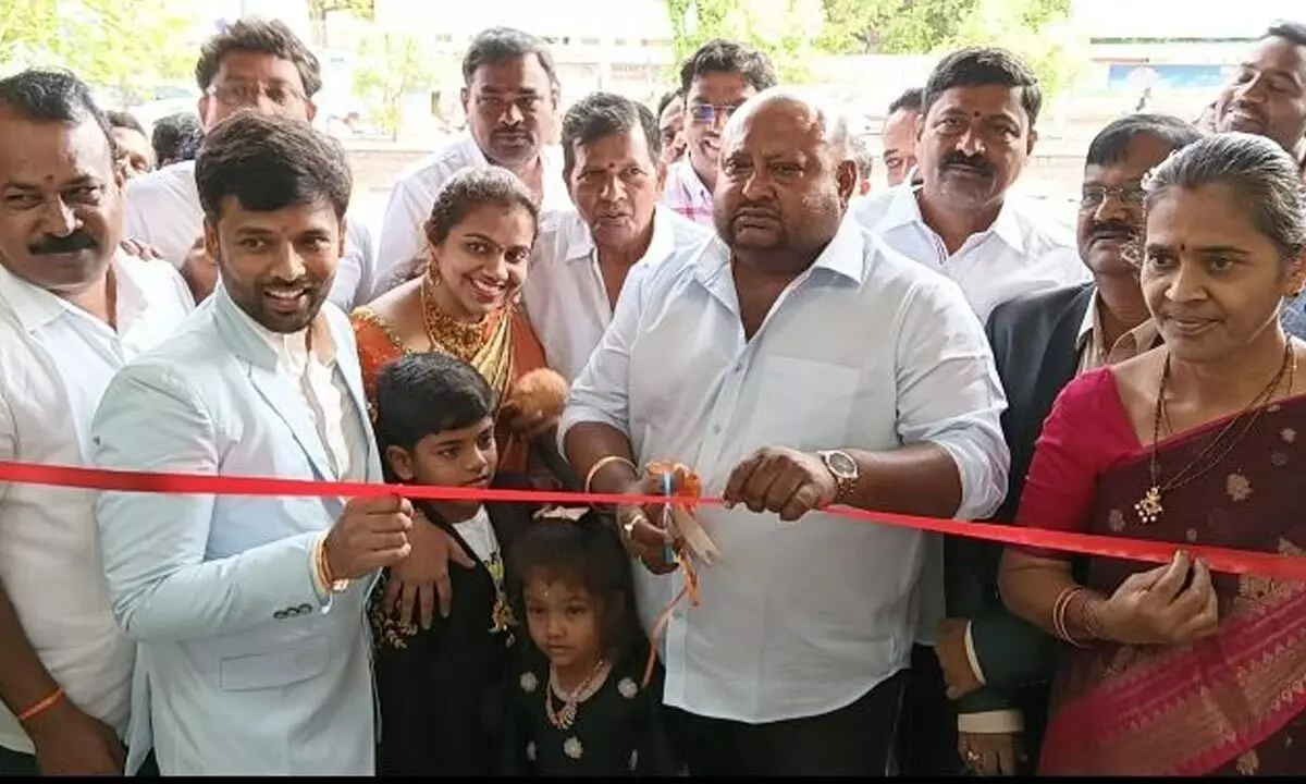 MLA Gangula kamalakar inaugurates trauma hospital