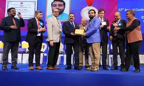 Anshuman Naik gets RSSDI Award