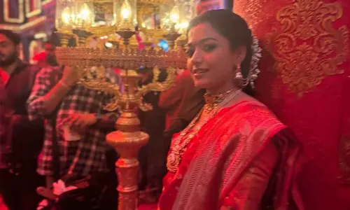 ‘Pushpa 2’ BTS: Rashmika’s transformation as Srivalli