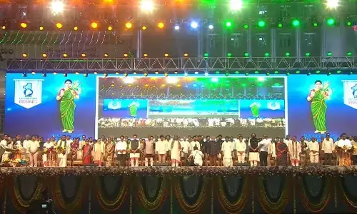 Telangana CM Unveils Telangana Mother Statue, Celebrates Historic Milestone