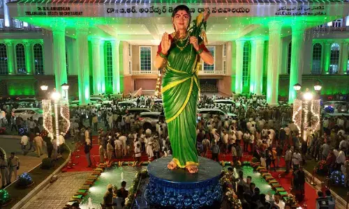 Telangana Thalli: A reflection of motherhood, not of goddess says CM