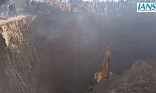 Efforts on to rescue 5-year-old trapped in borewell in Rajasthans Dausa