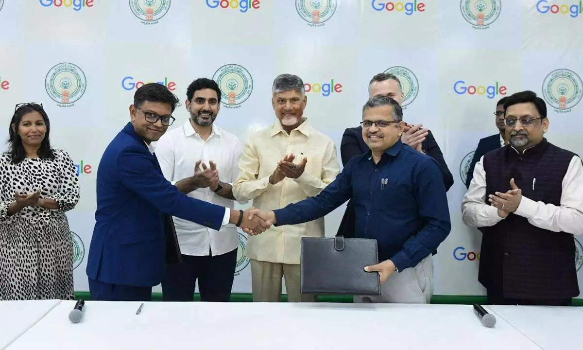 Chandrababu meets Google delegation, says AP to become a key partner in India’s digital growth