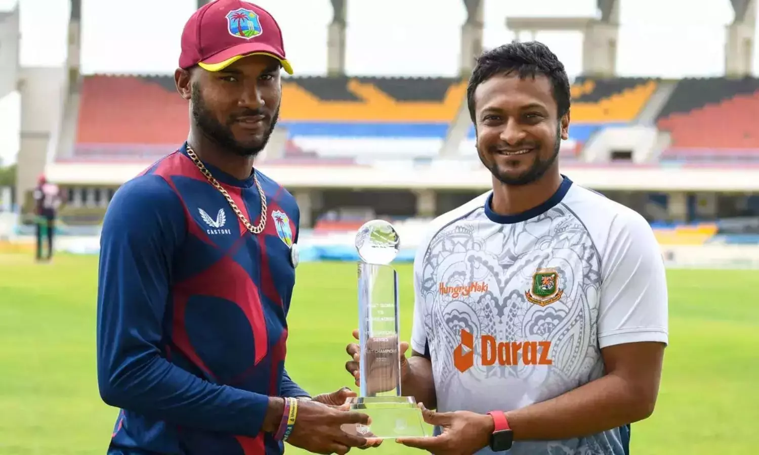 WI vs Bangladesh Watch Controversial Banter Between Shakib and King