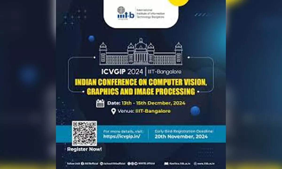 IIIT-Bangalore to host computer vision conference ICVGIP 2024