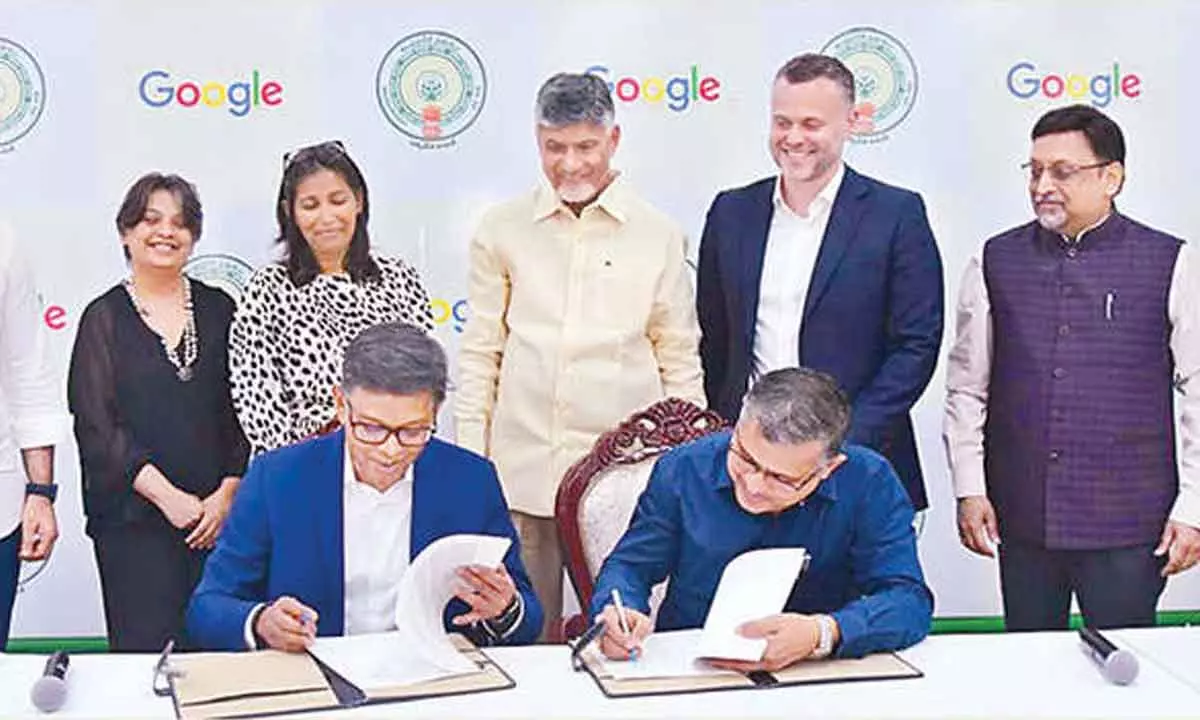 Google anchors its AI hub at Vizag Google anchors its AI hub at Vizag