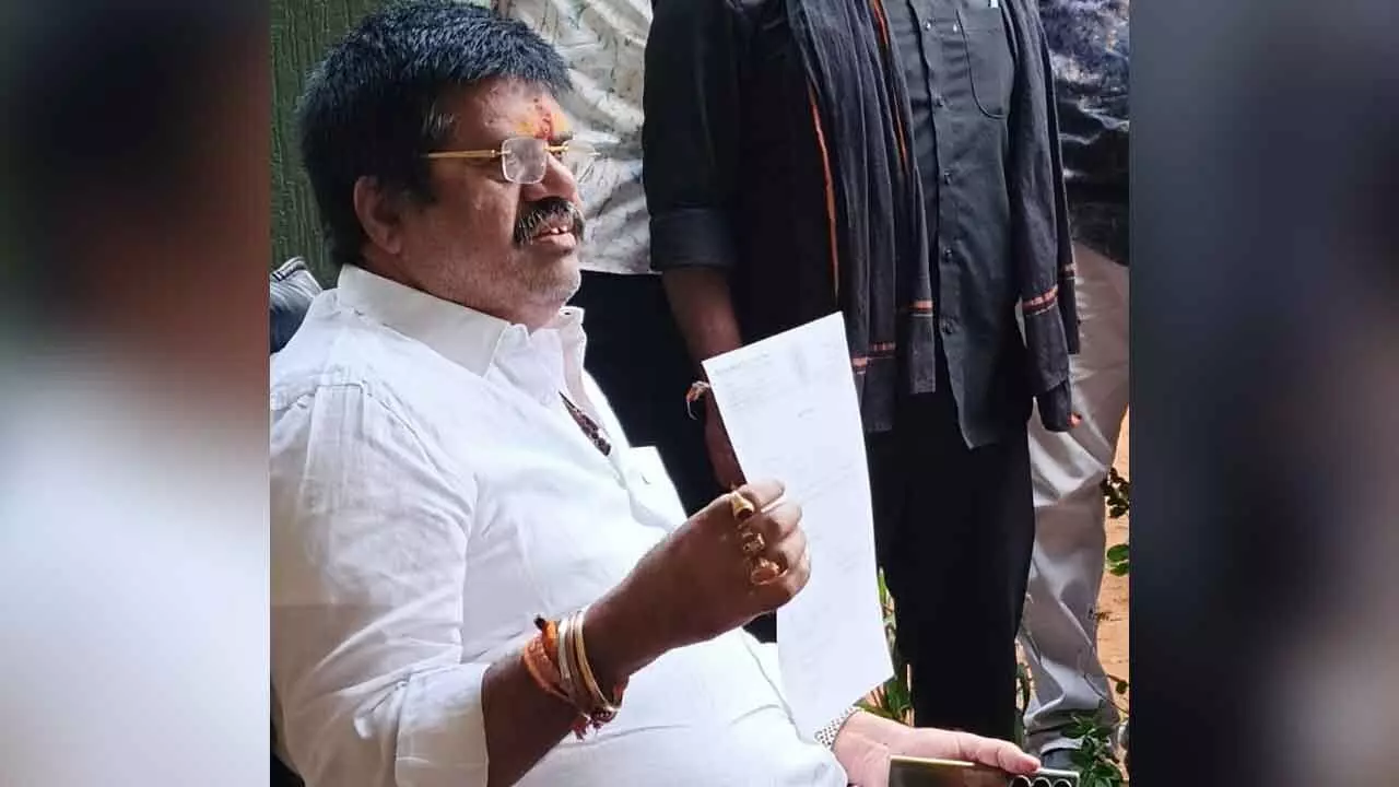 Avanthi Srinivas bids adieu to YSRCP Avanthi Srinivas bids adieu to YSRCP