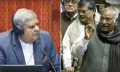 Kharge alleges abuse of powers by RS chairman