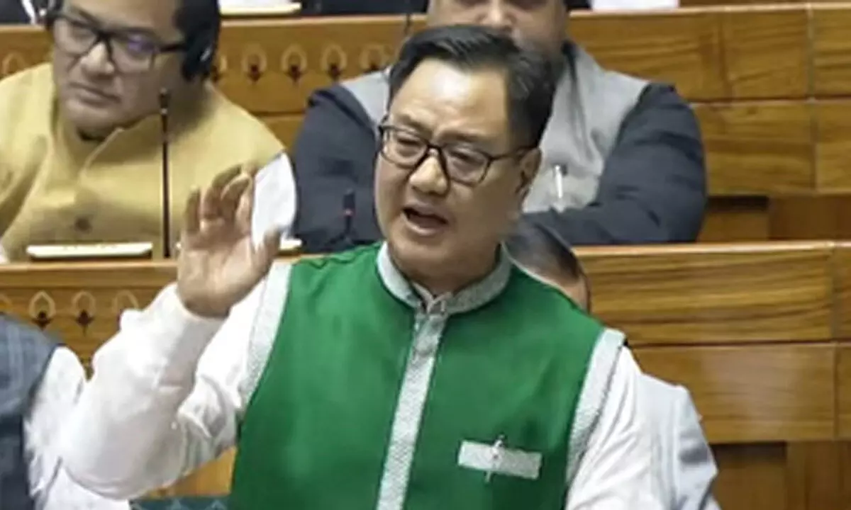 Indian Constitution longest and most beautiful, Kiren Rijiju lauds its inclusive character