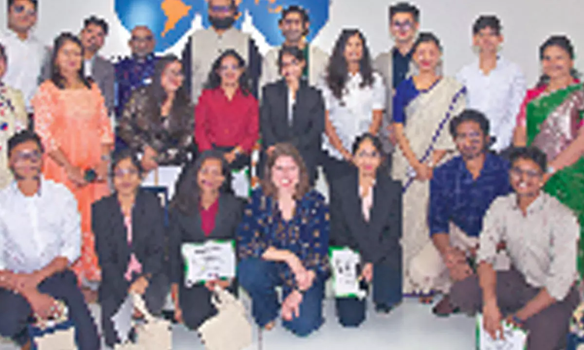 Dr LB College, Woxsen teams win in Climate Tank Accelerator event