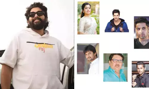 Film fraternity stands with Allu Arjun