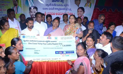 Govt aims at empowerment of women, says Minister Seethakka