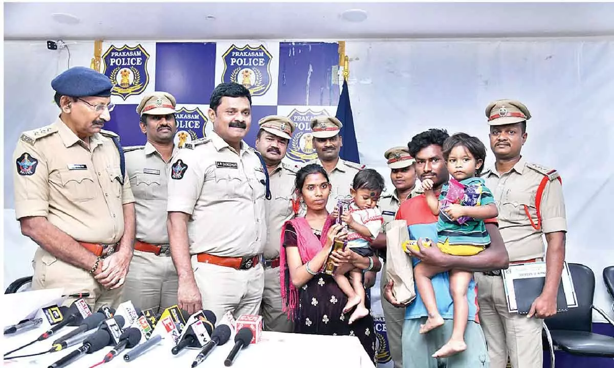 Prakasam police rescues kidnapped toddler within hours