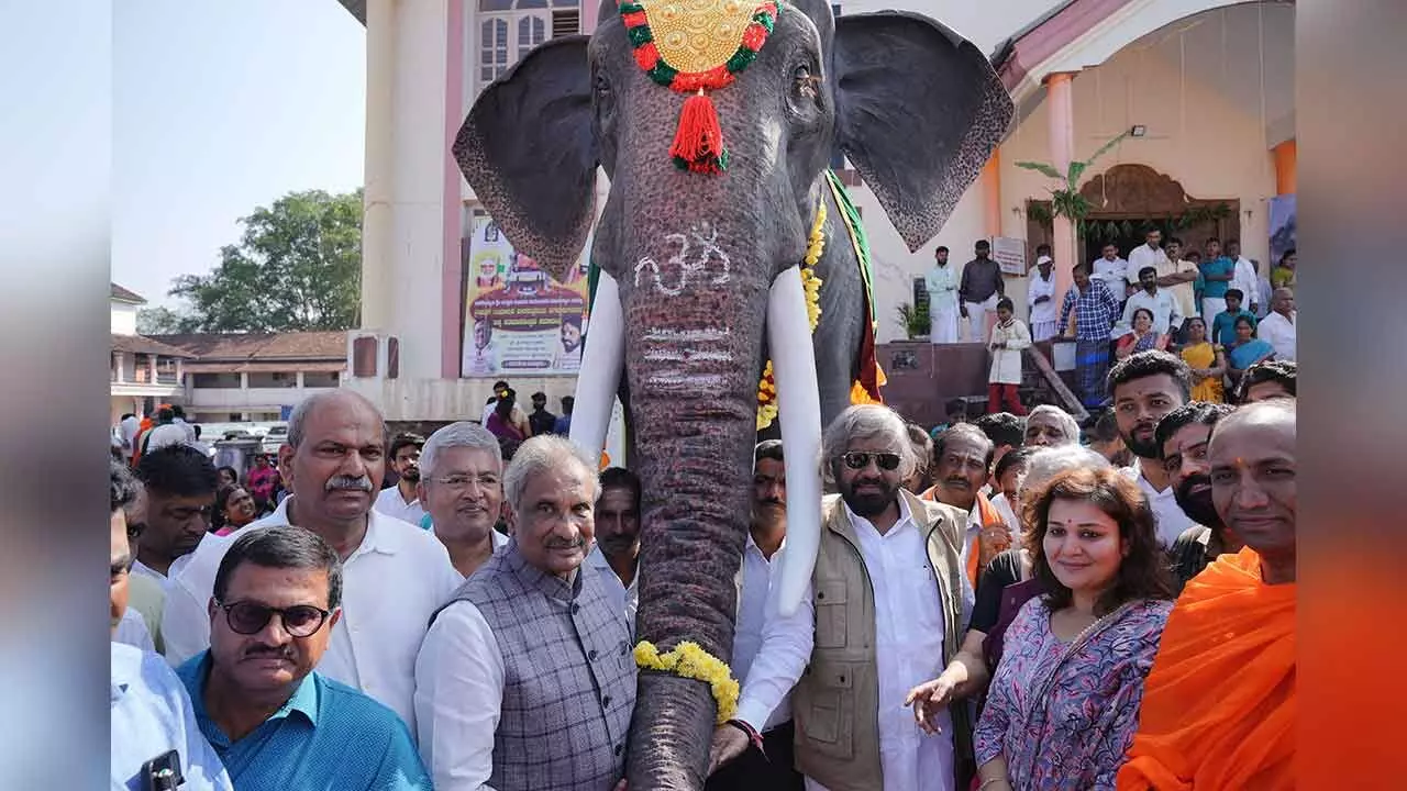 Karnataka Temple Embraces Mechanical Elephant for Cruelty-Free Ceremonies