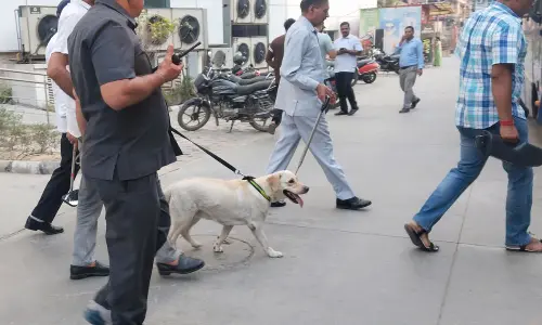 Student held, released after counselling