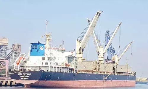 ICTPL welcomes maiden vessel MV KSL Fuyang
