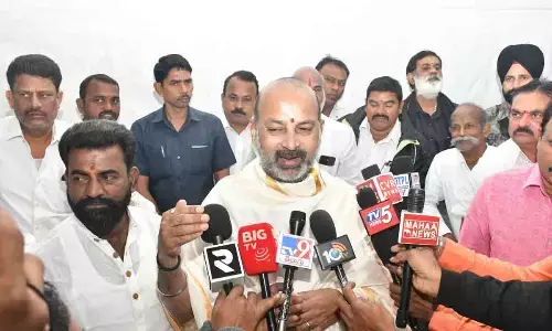 I am not in the race for state presidentship: Bandi Sanjay