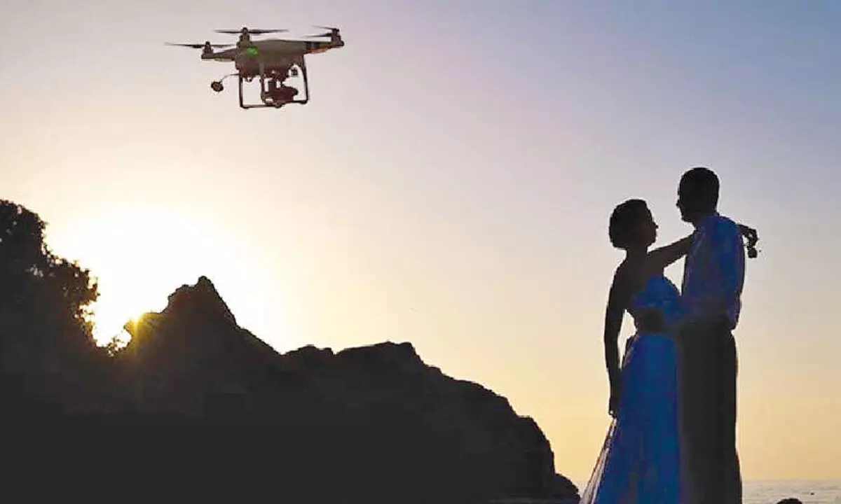 Drone operators take wedding season by storm in UP