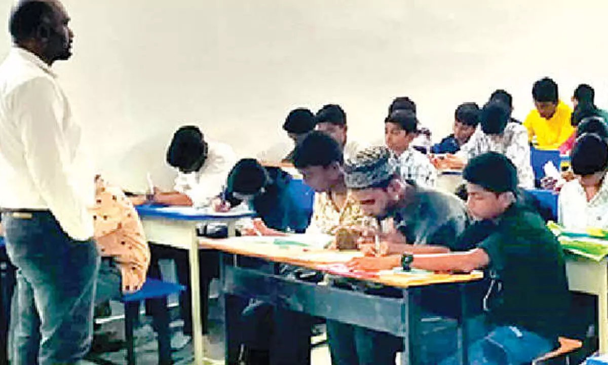 Alphores’s Math Olympiad test conducted