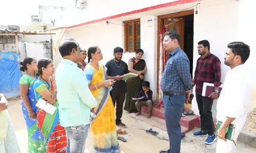 Speed ​​up collection of details of Indiramma houses