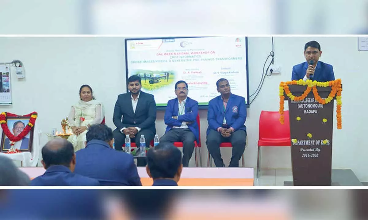 Workshop on farm management with drone technology held