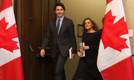 Freeland Resigns as Canadas Deputy Prime Minister Amid  Policy Conflicts with Trudeau