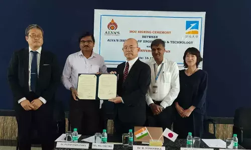 Alva’s College of Engineering Signs Academic Exchange Agreement with Japan’s Sojo University