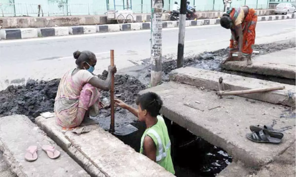 Over 67% sewer, septic tank workers belong to SC category